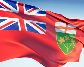 Ontario Flag